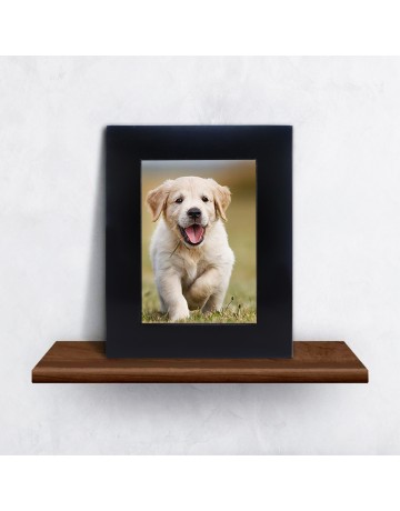 Wooden Picture Frame 7x9 Inch Made to Display 4.5x6.5 Inch Pics Photo Frames-HKFD004