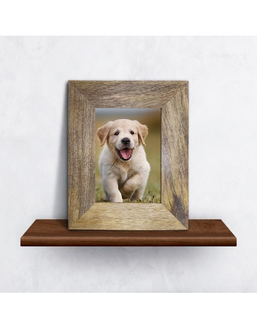  Wooden Picture Frame 8x10 Inch Made to Display 5x7 Inch Pics Photo Frames-HKFM003