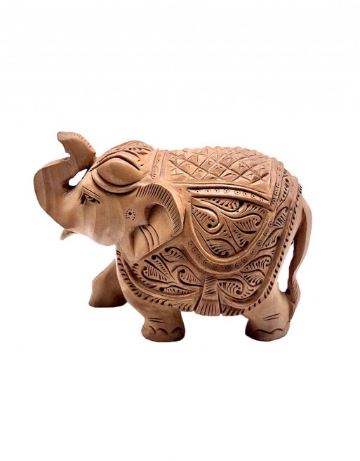 WOODEN CARVING ELEPHANT