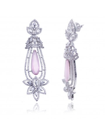 American diamond elegant earrings 